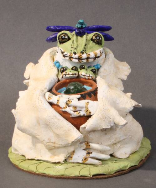 frog art