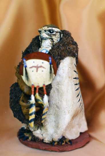 Hawk Art, Hawk Sculpture, Shamanic Sculpture