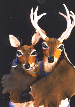 Deer Art, deer totem, Deer spirit animal